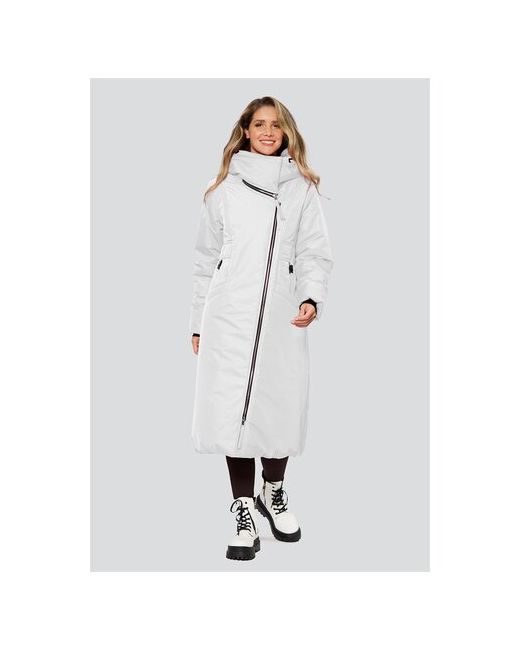 D`imma Fashion Studio куртка демисезон/зима силуэт прямой водонепроницаемая ветрозащитная однобортная утепленная размер 44
