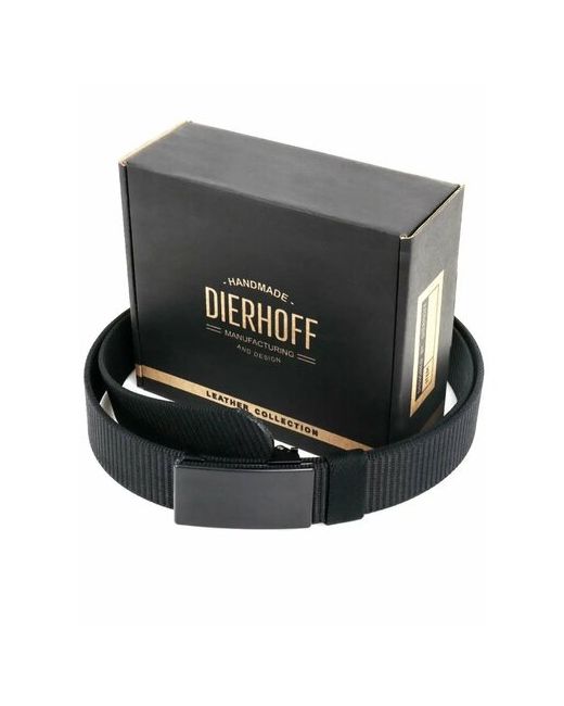 Dierhoff Ремень текстиль металл подарочная упаковка для длина 135 см.