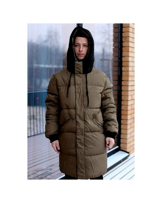 Lux куртка демисезон/зима силуэт полуприлегающий размер 50 черный