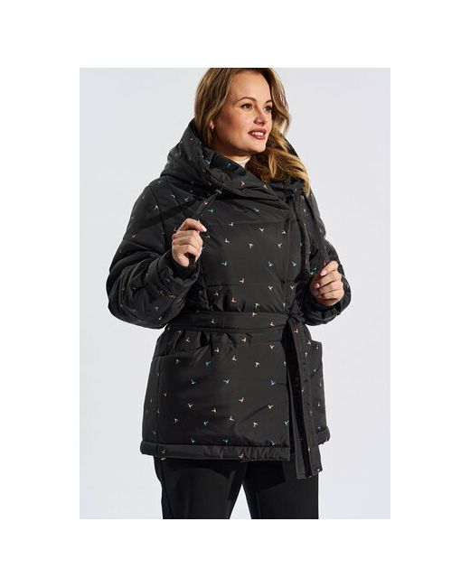 D`imma Fashion Studio куртка зимняя силуэт полуприлегающий водонепроницаемая влагоотводящая размер 44