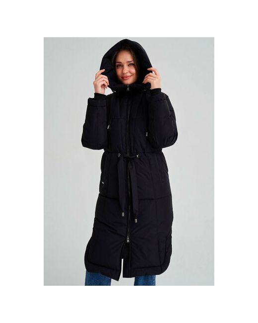 D`imma Fashion Studio куртка зимняя средней длины силуэт прямой для беременных размер 42