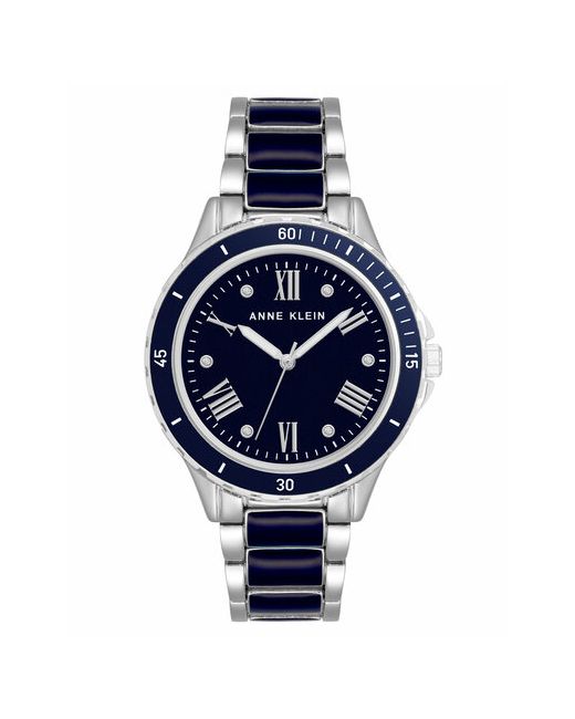 Anne Klein Наручные часы Часы наручные 3953NVSV Кварцевые. синий серебряный
