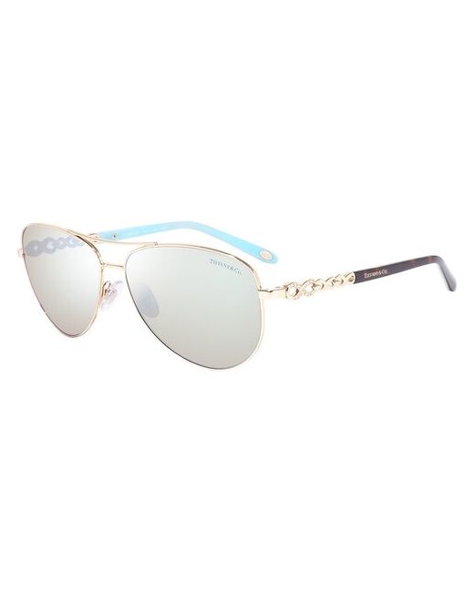 Tiffany Солнцезащитные очки оправа зеркальные бесцветный