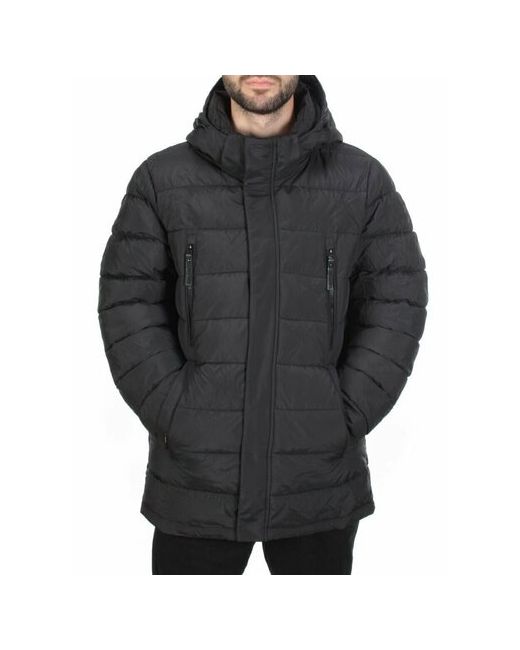 Не определен куртка зимняя силуэт прямой манжеты капюшон ветрозащитная внутренний карман грязеотталкивающая подкладка карманы размер 56