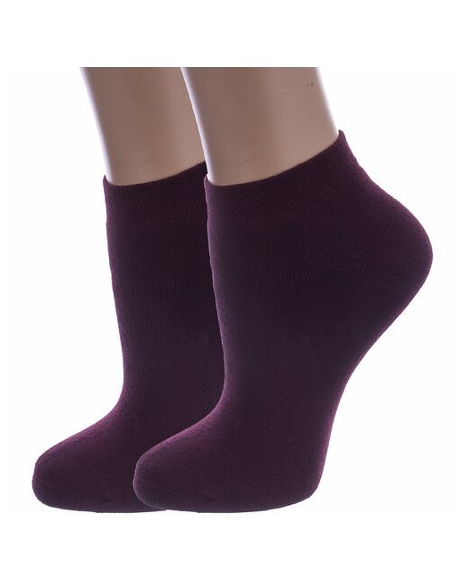 RuSocks носки укороченные утепленные махровые размер 23-25