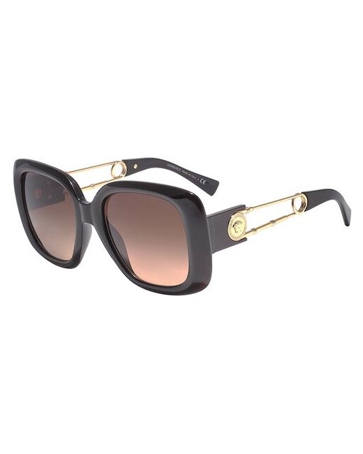 Versace Солнцезащитные очки оправа градиентные бесцветный