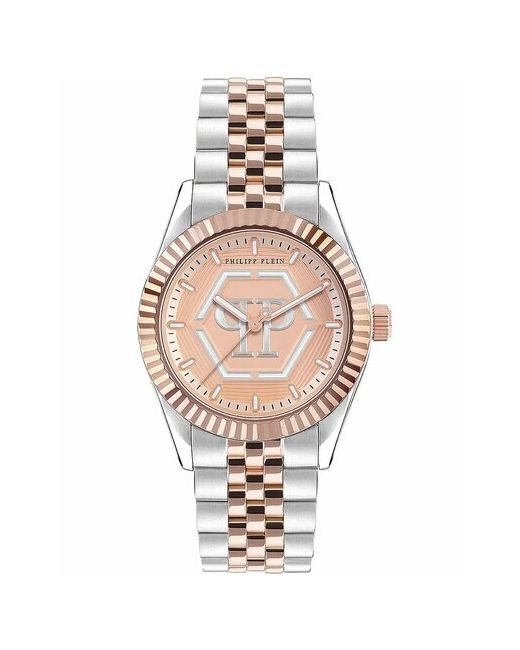Philipp Plein Наручные часы Стильные Street Couture PW2BA0423 с гарантией серебряный золотой