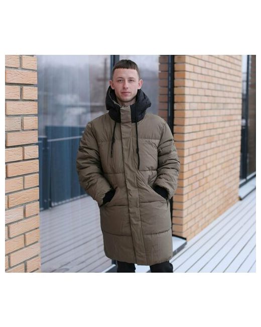 Lux куртка демисезон/зима силуэт полуприлегающий размер 44 черный
