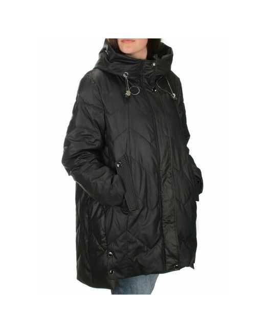Не определен куртка демисезонная средней длины силуэт свободный влагоотводящая внутренний карман карманы ветрозащитная капюшон размер 3XL