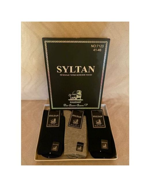 syltan носки 6 пар классические антибактериальные свойства подарочная упаковка воздухопроницаемые размер синий