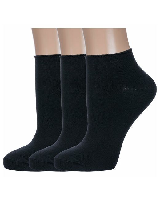Красная Ветка носки укороченные размер 23-25 черный