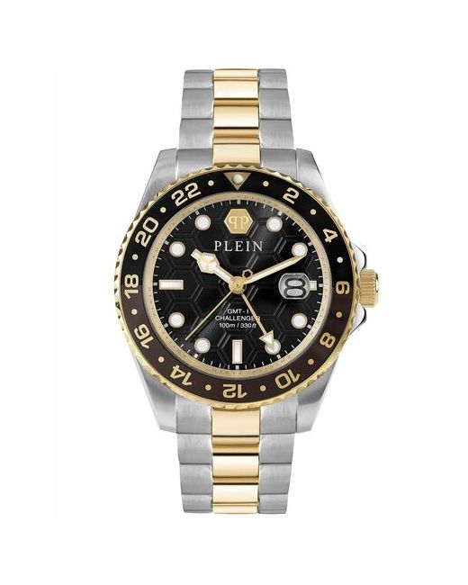 Philipp Plein Наручные часы GMT-I Challenger PWYBA0323 с гарантией коричневый черный
