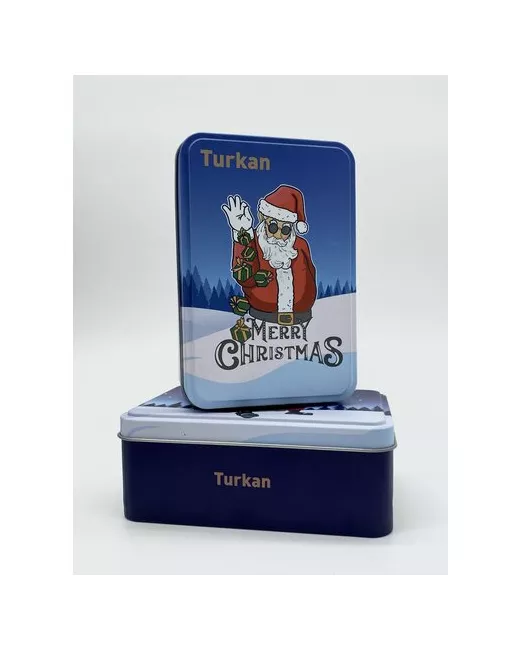 Turkan Носки 3 пары фантазийные на Новый год размер красный черный