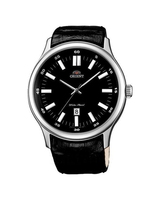 Orient Наручные часы Японские наручные FUNC7004B черный серебряный