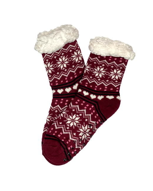 Larill носки высокие на Новый год утепленные нескользящие размер