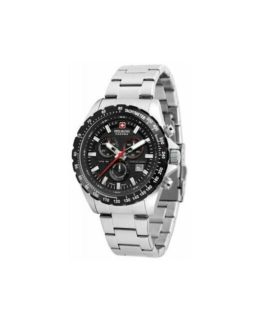 Swiss Military Hanowa Наручные часы Часы швейцарские FC INFLIGHT 06-5255.33.007 серебряный