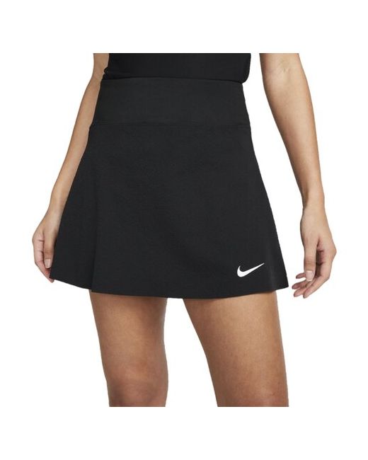 Nike Теннисная юбка-шорты W Dri-FIT Club Tennis Skirt карманы разрез на резинке размер XS мультиколор