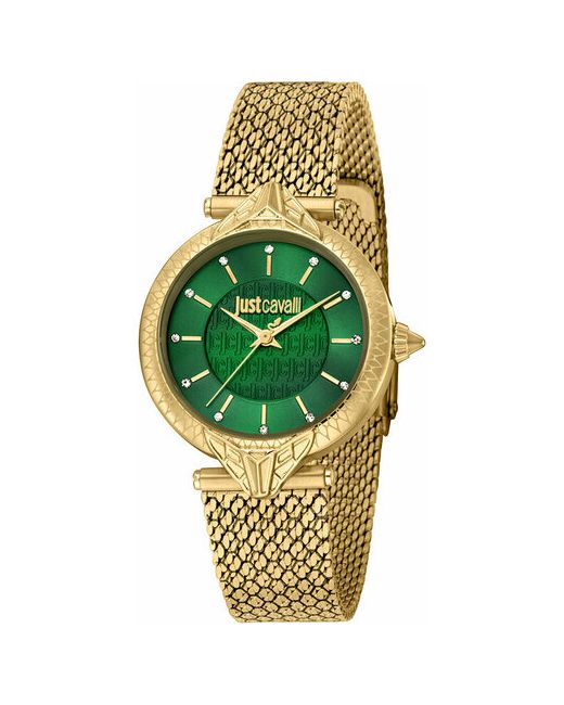 Just Cavalli Наручные часы Часы JC1L237M0065 золотой зеленый