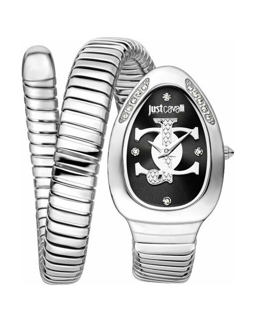 Just Cavalli Наручные часы Часы JC1L227M0025 серебряный черный