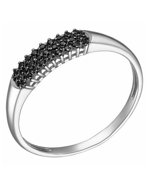 Ювелирочка Перстень 1061436185 серебро 925 проба родирование серебряный черный