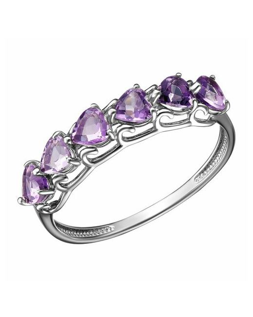 Ювелирочка Перстень 1057056175 серебро 925 проба серебряный фиолетовый