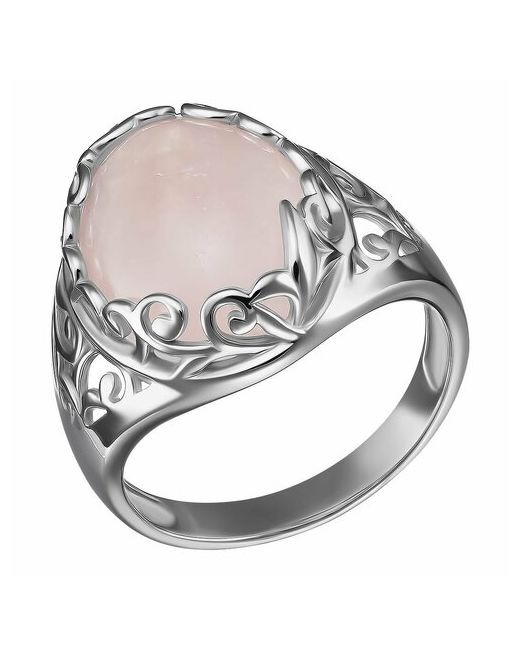 Ювелирочка Перстень 1062565185 серебро 925 проба родирование серебряный розовый