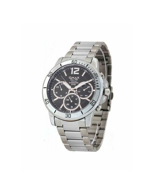 Omax Наручные часы CSM007I002 наручные серебряный черный
