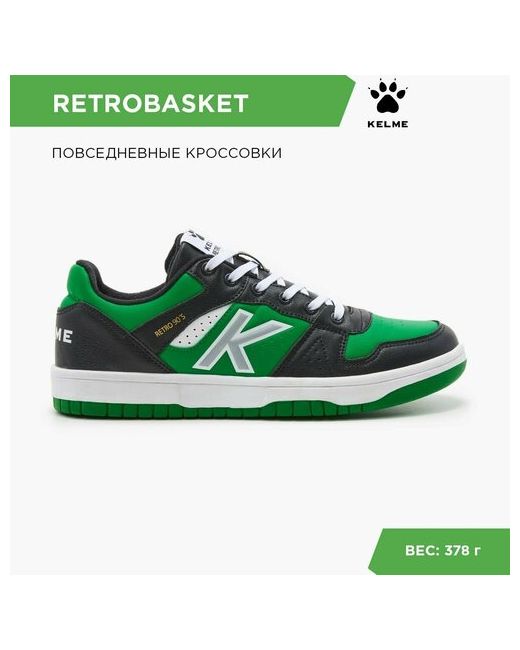 Kelme Кроссовки 17330-8837 EUR 05.5 USA летние беговые размер 37 зеленый черный