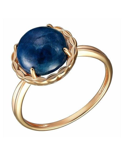 Ювелирочка Перстень 106132918 серебро 925 проба размер 18 синий