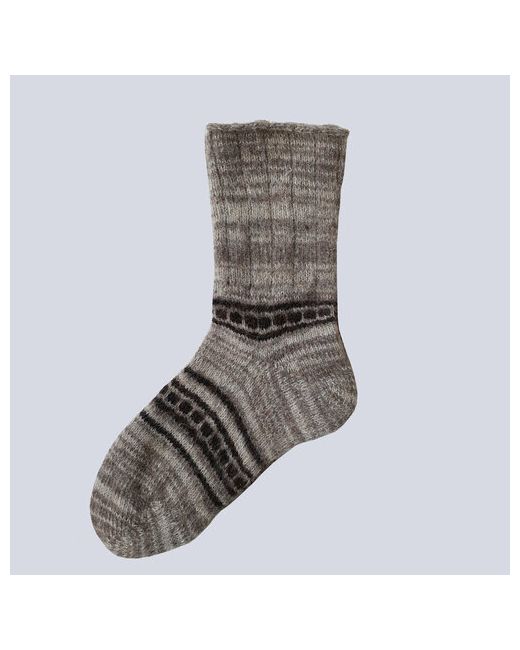 Наши носки носки Шерстяные 1 пара классические на Новый год 23 февраля воздухопроницаемые вязаные утепленные размер серый