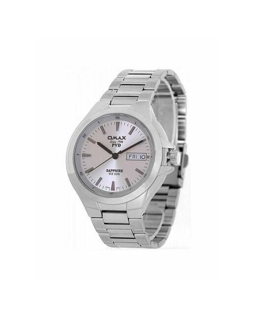Omax Наручные часы Часы наручные 00CSD019I008 Гарантия 1 год серебряный серый