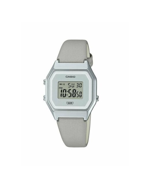 Casio Наручные часы Часы наручные LA680WEL-8 серый серебряный