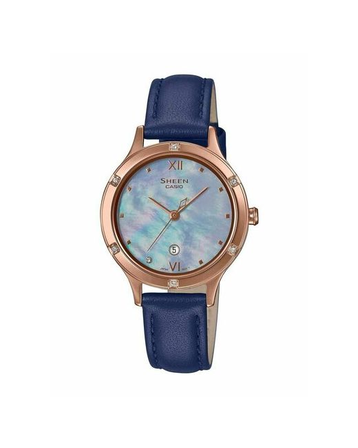 Casio Наручные часы Часы наручные Sheen SHE-4546PGL-2A Гарантия 2 года синий