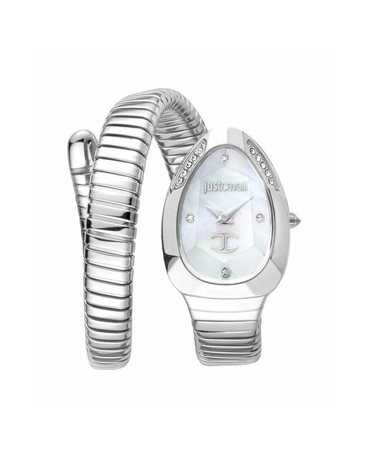 Just Cavalli Наручные часы Часы JC1L229M0015 Гарантия 2 года серебряный