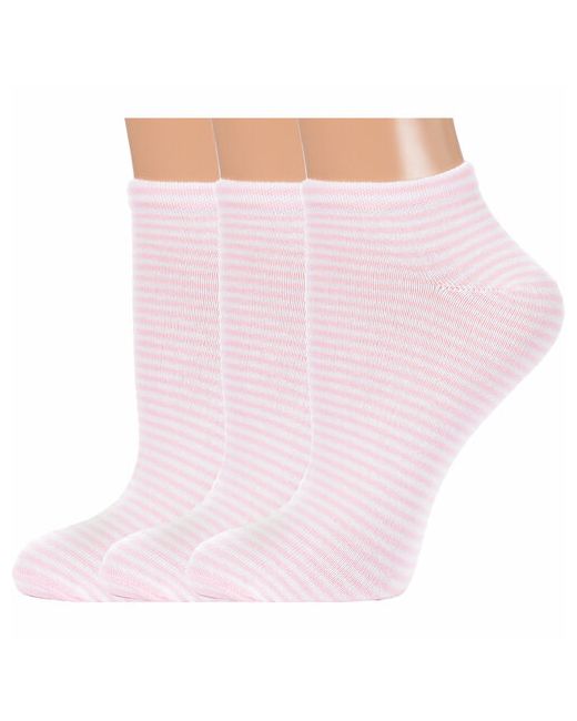 Красная Ветка носки укороченные размер 23-25 розовый