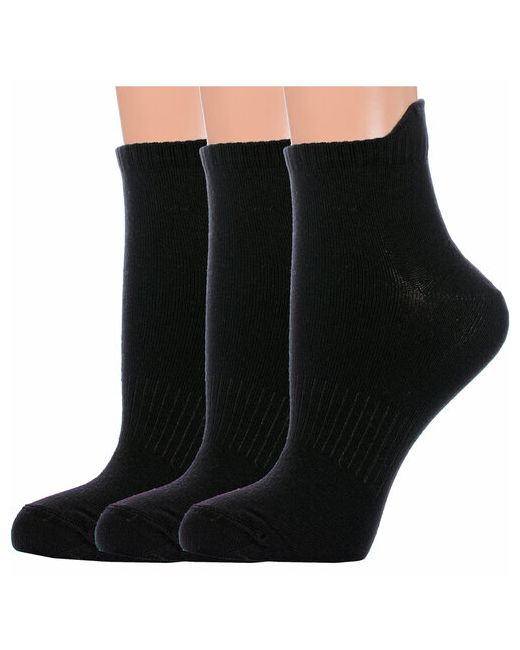 Красная Ветка носки укороченные размер 23-25 черный