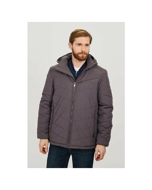 Baon куртка демисезон/зима силуэт прямой капюшон карманы манжеты подкладка размер 56
