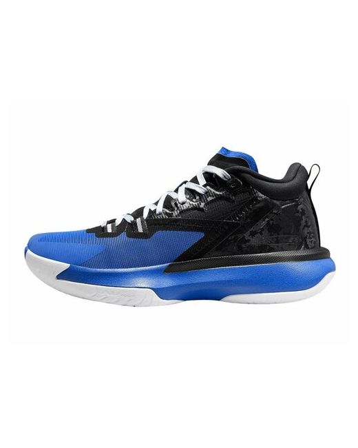 Jordan Кроссовки Zion 1 DA3130-004 баскетбольные полнота 10 воздухопроницаемые низкие размер 8US черный синий
