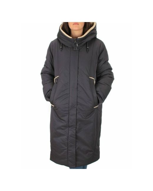 Не определен куртка зимняя силуэт прямой несъемный мех капюшон манжеты ветрозащитная внутренний карман влагоотводящая карманы грязеотталкивающая размер 7XL 60