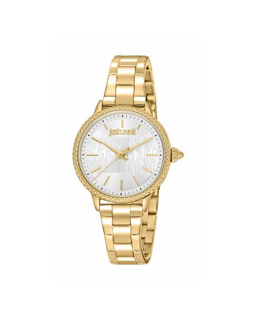 Just Cavalli Наручные часы Часы наручные JC1L259M0055 Кварцевые 32 мм желтый серебряный