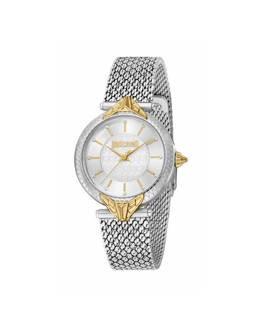 Just Cavalli Наручные часы Часы наручные JC1L237M0085 Кварцевые 32 мм желтый серебряный