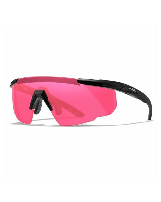 Wiley X Солнцезащитные очки Saber Adv 304 saber304 монолинза оправа тактические ударопрочные спортивные сменные линзы противоосколочные устойчивые к появлению царапин красный