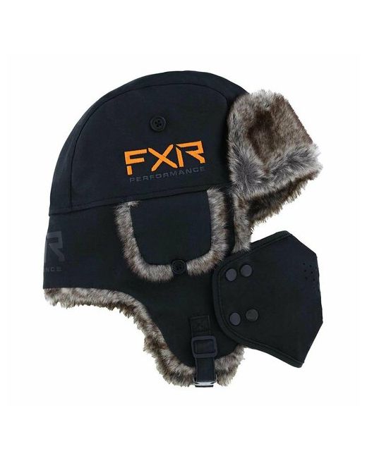 Fxr Шапка размер L-XL черный оранжевый