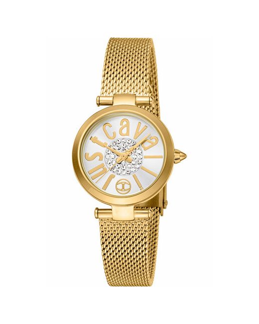 Just Cavalli Наручные часы Часы JC1L280M0045 Гарантия 2 года золотой серебряный