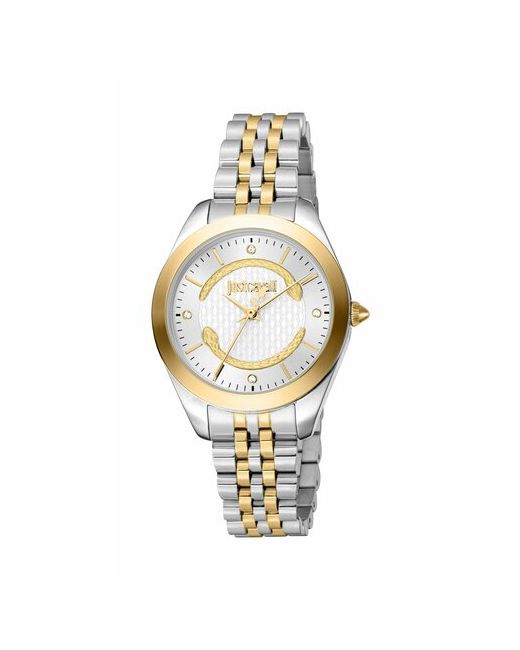 Just Cavalli Наручные часы Часы наручные JC1L210M0495 Кварцевые 32 мм желтый серебряный