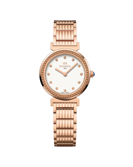 Silvana Наручные часы Salem SR30QRP74R. кварцевые для производства Швейцарии розовый