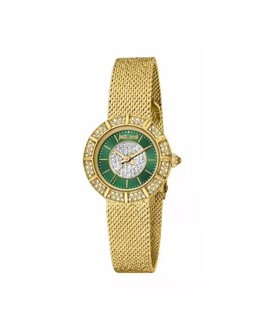 Just Cavalli Наручные часы Часы наручные JC1L253M0075 Кварцевые 28 мм желтый зеленый