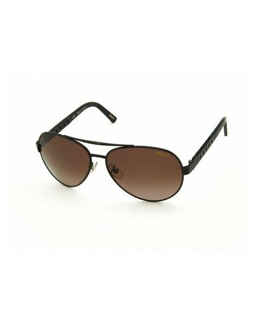 Chopard Солнцезащитные очки авиаторы оправа градиентные для