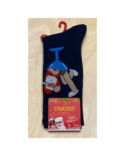 Dmdbs носки Merry Christmas 1 пара высокие на Новый год износостойкие усиленная пятка утепленные фантазийные размер