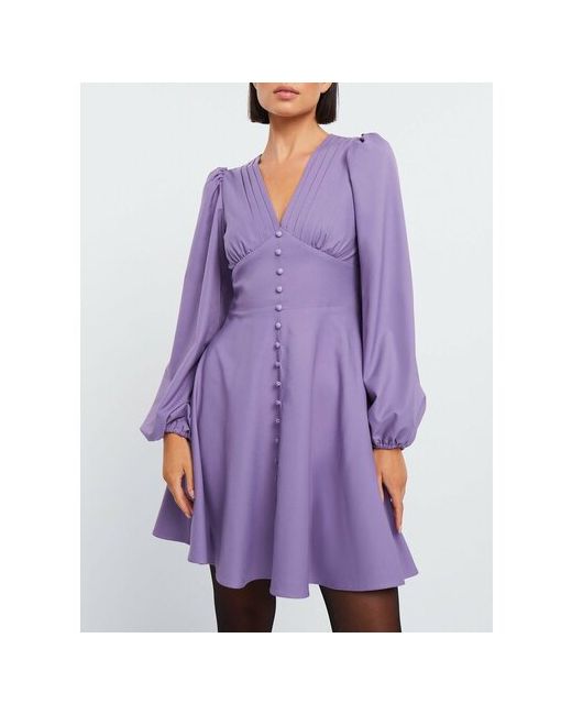 Vittoria Vicci Платье-рубашка вечернее прилегающее до колена размер